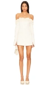 Anna October Micaela Blazer Dress In Ivory