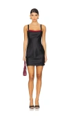 Anna October Mini Dancer Dress In Black