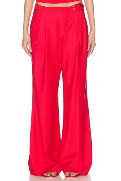 Anna October Noemie Pant In Red