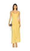Anna October Selena Gown In Yellow