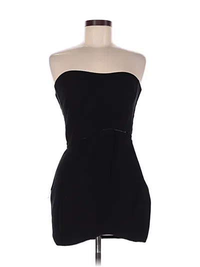 Anna October Sleeveless Top Black Strapless Neckline Tops