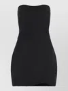Anna October Strapless Fitted Dress Tube Silhouette In Black