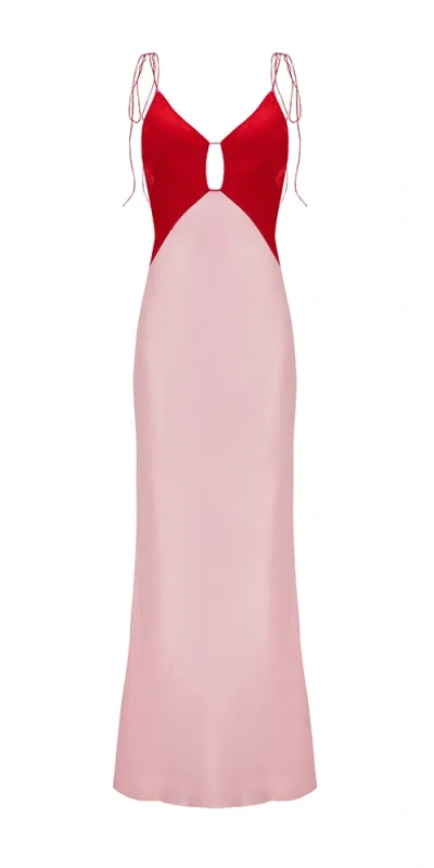 ANNA OCTOBER TERRIN SATIN GOWN