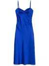 Anna October Waterlily Dress In Blue