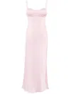 Anna October Bia Maxi Dress Pink In Pink
