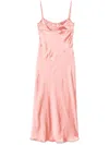 Anna October Waterlily Dress In Pink