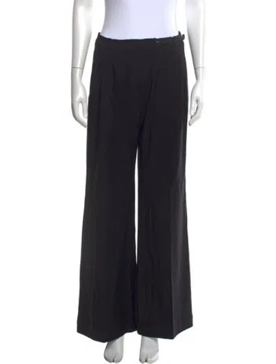 Pre-owned Anna October Wide Leg Pants W/ Tags In Black