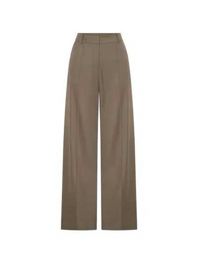 Anna Quan Adam Wide-leg Trousers In Neutral