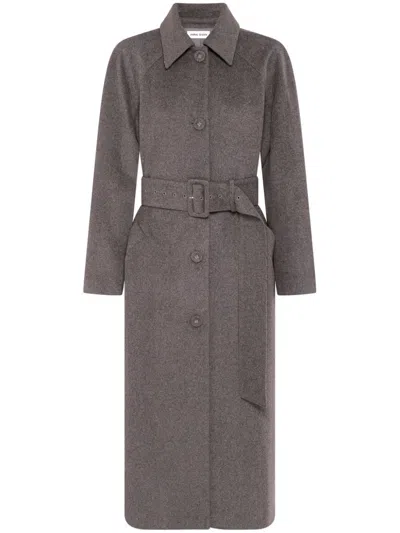 Anna Quan Alba Coat In Brown