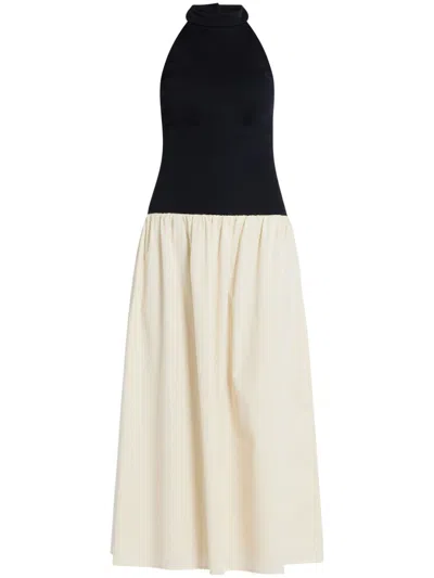 Anna Quan Alice Midi Dress In Black