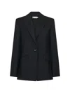 Anna Quan Archie Single-breasted Blazer In Multi