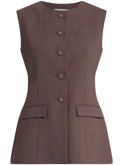 Anna Quan Bailey Top In Brown