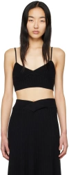 Anna Quan Black Saskia Camisole In Raven