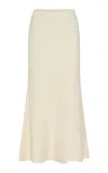 Anna Quan Campbell Knit Maxi Skirt In White