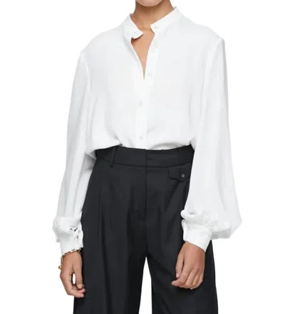 Anna Quan Ceraphina Shirt In Frost In Grey