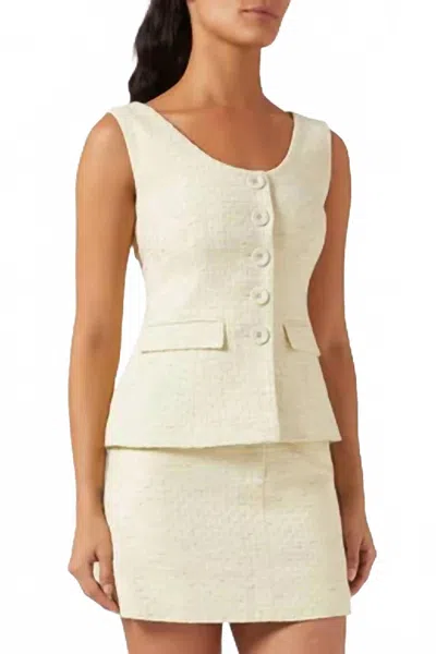Anna Quan Eloise Sleeveless Top In Verna In Multi