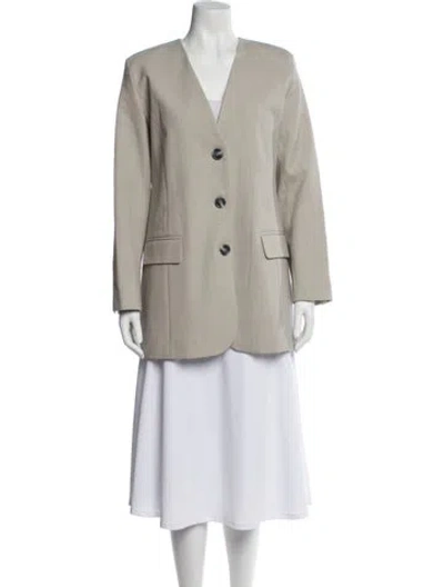 Pre-owned Anna Quan Evening Jacket In Neutral