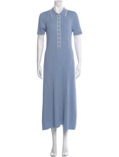 Pre-owned Anna Quan Long Dress In Blue