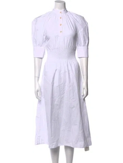 Pre-owned Anna Quan Long Dress In White
