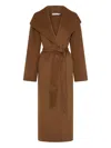 Anna Quan Marlow Belted Coat In Brown