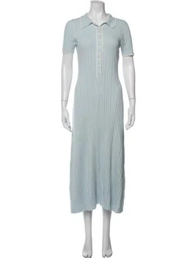 Pre-owned Anna Quan Midi Length Dress In Blue