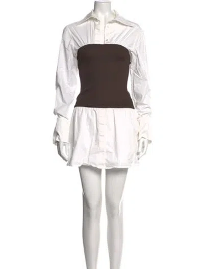 Pre-owned Anna Quan Mini Dress In Multi