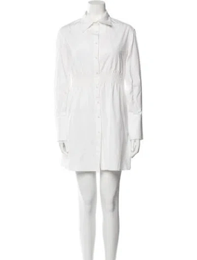 Pre-owned Anna Quan Mini Dress In White