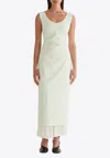 Anna Quan Olivia Maxi Dress In Lime