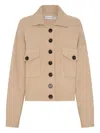 Anna Quan Reagan Buttoned Cardigan In Neutral