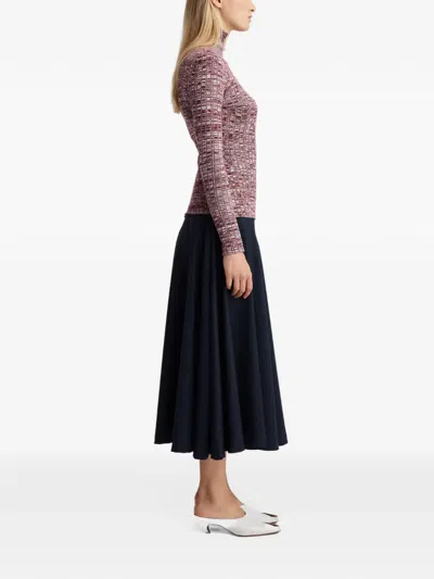 Anna Quan Sawyer Space-dye Top In Pink