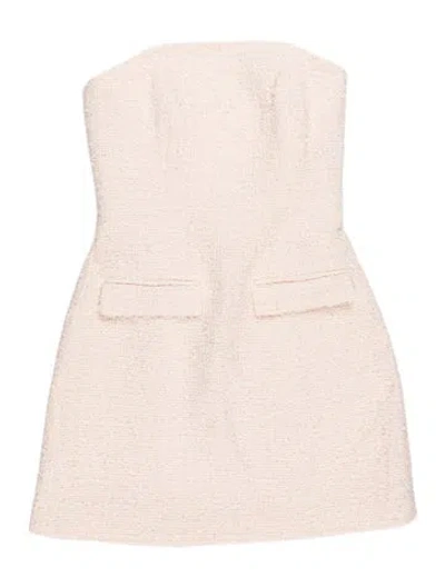Pre-owned Anna Quan Strapless Mini Dress W/ Tags In Pink
