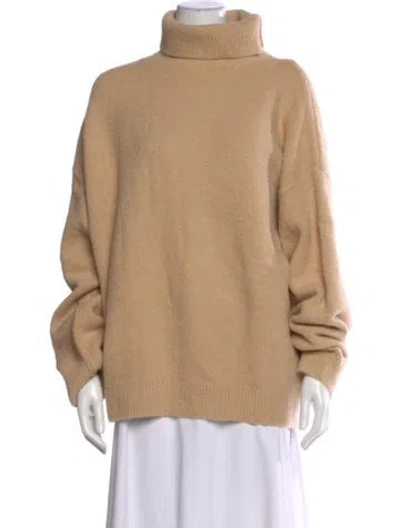 Pre-owned Anna Quan Turtleneck Sweater W/ Tags In Neutral