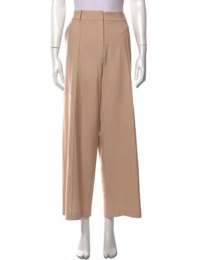 Pre-owned Anna Quan Wide Leg Pants In Neutrals