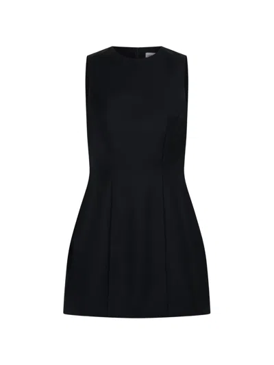Anna Quan Yasmin Sleeveless Mini Dress In Black