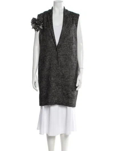 Pre-owned Anna Rachele Wool Vest In Multi