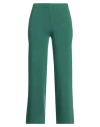 Anna Seravalli Woman Pants Green Size 4 Viscose, Acrylic, Elastane In Green