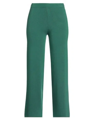 Anna Seravalli Woman Pants Green Size 4 Viscose, Acrylic, Elastane