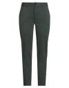Anna Seravalli Woman Pants Green Size 8 Viscose, Polyamide, Elastane