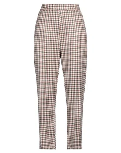 Anna Seravalli Woman Pants Ivory Size 10 Polyester, Viscose, Elastane In White