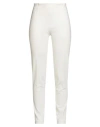 Anna Seravalli Woman Pants Ivory Size 4 Viscose, Polyamide, Elastane In White