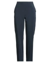 Anna Seravalli Woman Pants Midnight Blue Size 12 Polyester, Viscose, Elastane