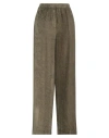 Anna Seravalli Woman Pants Military Green Size 12 Viscose