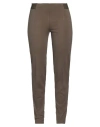Anna Seravalli Woman Pants Military Green Size 12 Viscose, Polyamide, Elastane