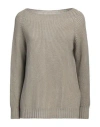 Anna Seravalli Woman Sweater Beige Size 10 Cotton