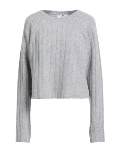 Anna Seravalli Woman Sweater Grey Size 1 Merino Wool In Gray