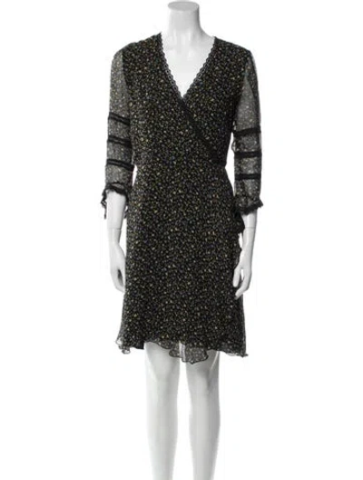Pre-owned Anna Sui 2010's Knee-length Dress In Black
