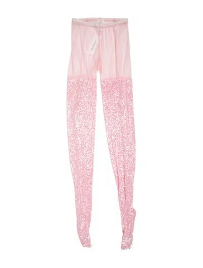 Pre-owned Anna Sui 2023 Skinny Leg Pants In Pink