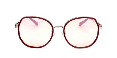 Anna Sui As2206 Ks 002 Women's Sunglasses Gold Size 58