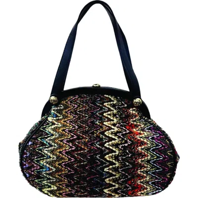 Anna Sui Bargello Granny Bag In Multi