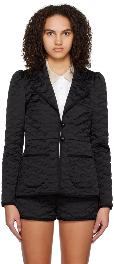 Anna Sui Black Hearts Jacket